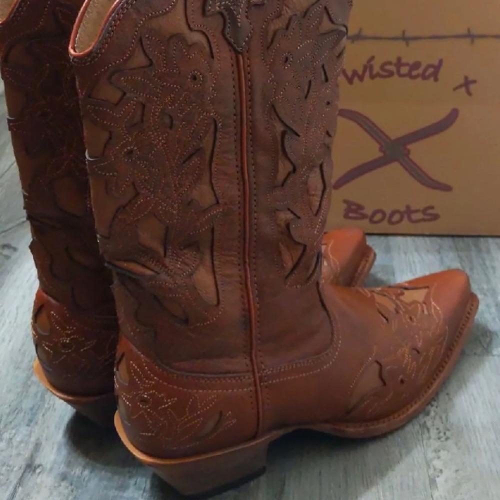 Twisted X Steppin Out Cowboy Boots NIB - Picture 2 of 2
